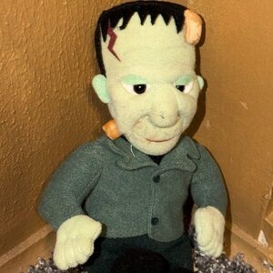 Stuffins 1999 Frankenstein Plush Toy Plushie Vintage Classic Collectible Used TB